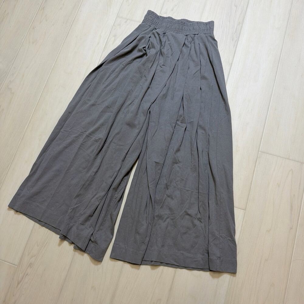 FP Movement Organic Cotton Palazzo Wide Leg Pull On Pant